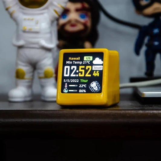 Mini WiFi Weather Clock